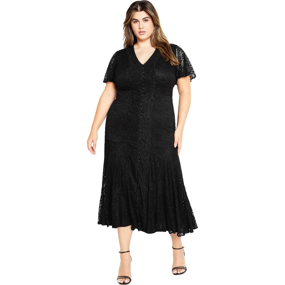 image:imageCity Chic Womens Plus Size Lace Dress ChristaBlack
