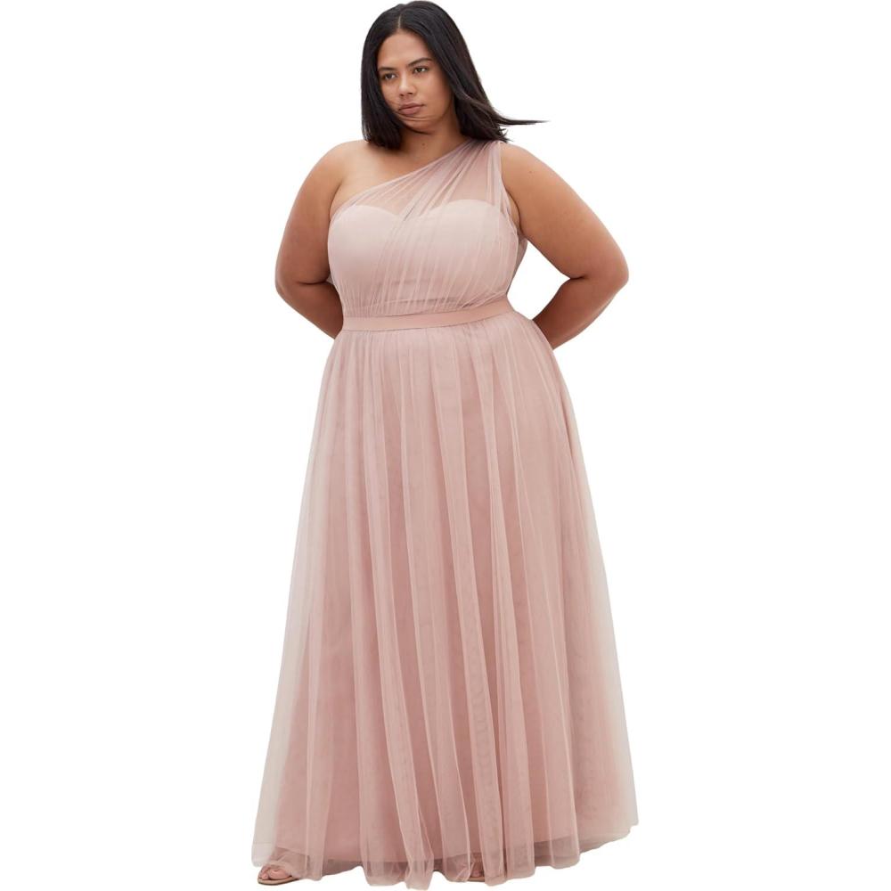 image:imageCity Chic Womens Plus Size Maxi Cocktail Dress DanielaDusty Rose