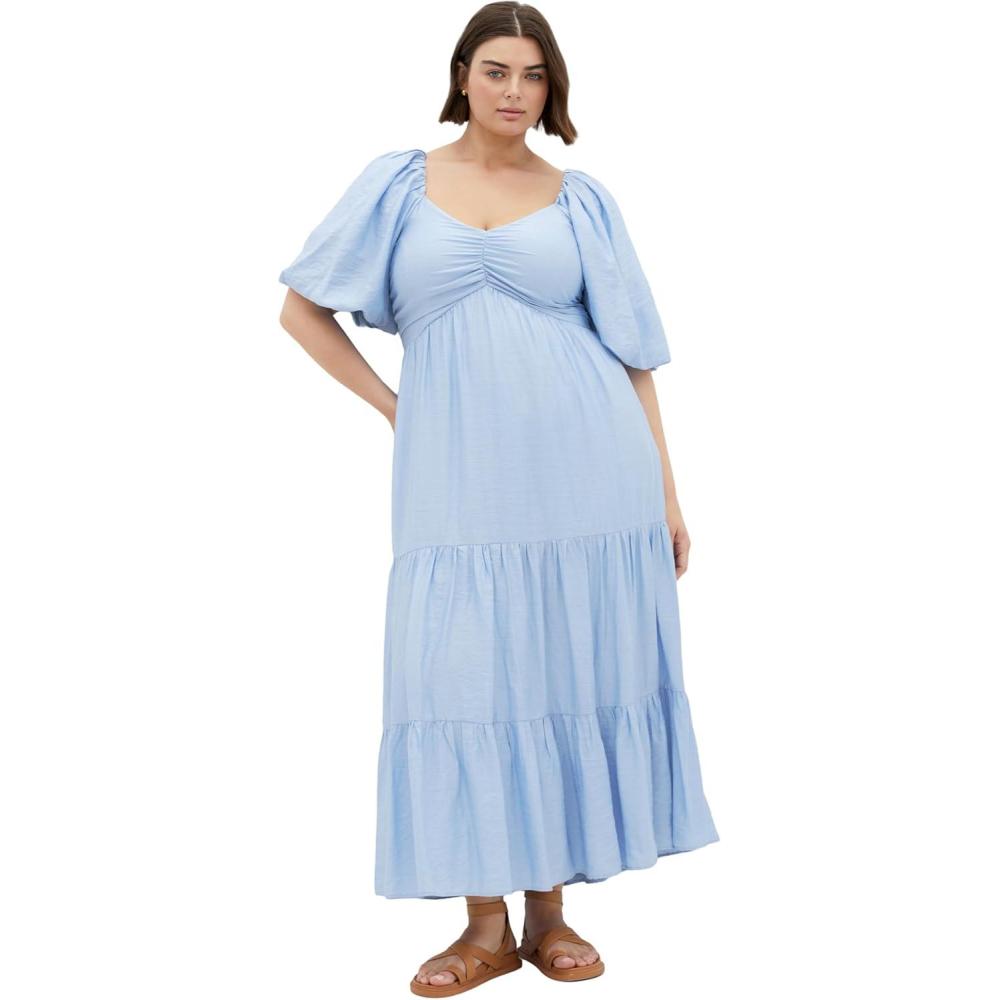 image:imageCity Chic Womens Plus Size Maxi Dress  MindySky Blue