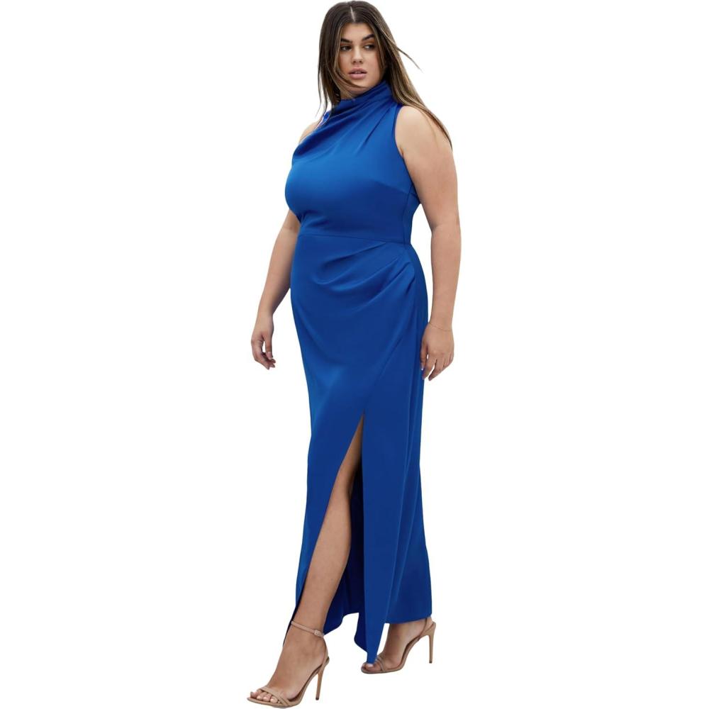 image:imageCity Chic Womens Plus Size Modern Darling Maxi DressUltra Blue