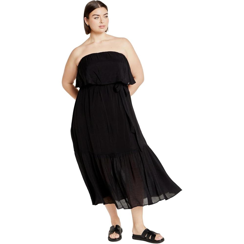 image:imageCity Chic Womens Plus Size Pia Maxi Dress