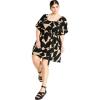 image:imageCity Chic Womens Apparel Womens Plus Size Uptown Mini Print DressUptown