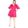 image:imageCity Chic Womens Elisha DressShock Pink