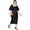 image:imageCity Chic Womens Plus Size Cocktail Dress  Krista PleatBlack