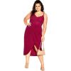image:imageCity Chic Womens Plus Size Cocktail Dress  Lace TouchRosebud
