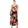 image:imageCity Chic Womens Plus Size Cocktail Dress  Nova Print MaxiFloral
