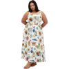 image:imageCity Chic Womens Plus Size Dress  Capria Print MaxiCapri