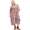 image:imageCity Chic Womens Plus Size Dress  Dahlia MaxiAmethyst Patch