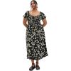 image:imageCity Chic Womens Plus Size Dress  Emie Shirred MidiDaisy