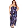 image:imageCity Chic Womens Plus Size Dress  Hydrangea MaxiBlack