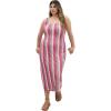 image:imageCity Chic Womens Plus Size Dress  Leilani StripeSunset Stripe