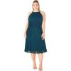 image:imageCity Chic Womens Plus Size Dress  Luna ButtonTeal