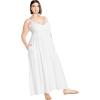 image:imageCity Chic Womens Plus Size Dress  Martina MaxiIvory