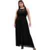 image:imageCity Chic Womens Plus Size Dress  Panelled Bodice MaxiBlack