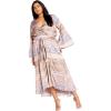 image:imageCity Chic Womens Plus Size Dress  Tie Front Nile Maxi