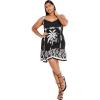 image:imageCity Chic Womens Plus Size Peta Border Print DressEmpress Border