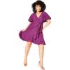 image:imageCity Chic Womens Plus Size Sweet Love Lace DressMagenta