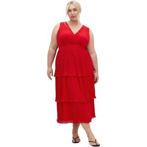 City Chic Womens Dress – Marlowe Maxi(Red)