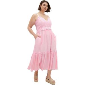 City Chic Women’s Plus Size Dress – Brielle Maxi(Pout)