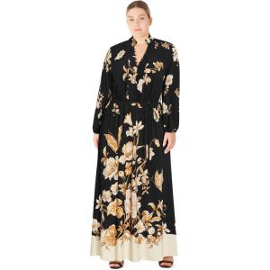 City Chic Women’s Plus Size Dress – Fernanda Maxi(Floral)