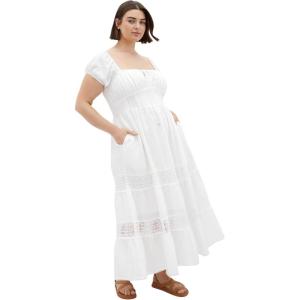 City Chic Women’s Plus Size Dress – Haven(Ivory)