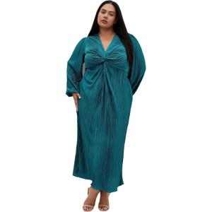 City Chic Women’s Plus Size Dress – Kaya Maxi(Jade)