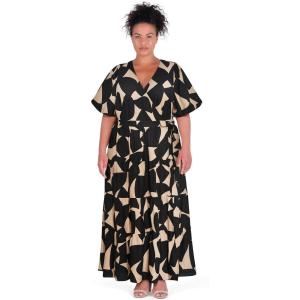City Chic Women’s Plus Size Dress – Lexi Maxi(Print)