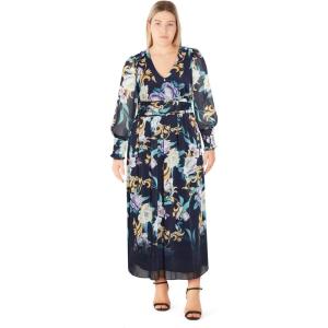 City Chic Women’s Plus Size Dress – Nadia Maxi(Border Print)