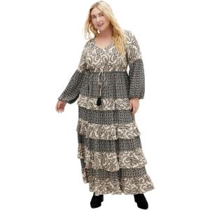 City Chic Women’s Plus Size Maxi Dreamweaver(Dreamweaver)