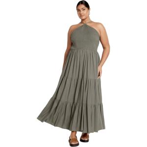 City Chic Women’s Plus Size Tahitian Maxi Dress(Olive)