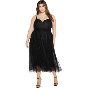 City Chic Women’s Serena Dress(Black)