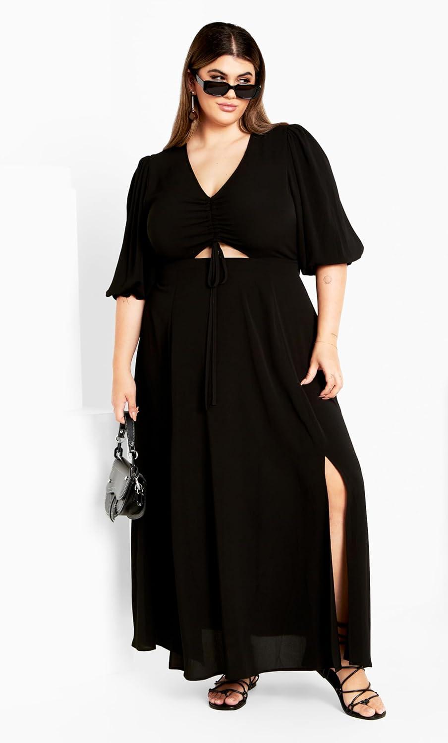 image:imageCITY CHIC Plus Size Dress Jolene Maxi Dress