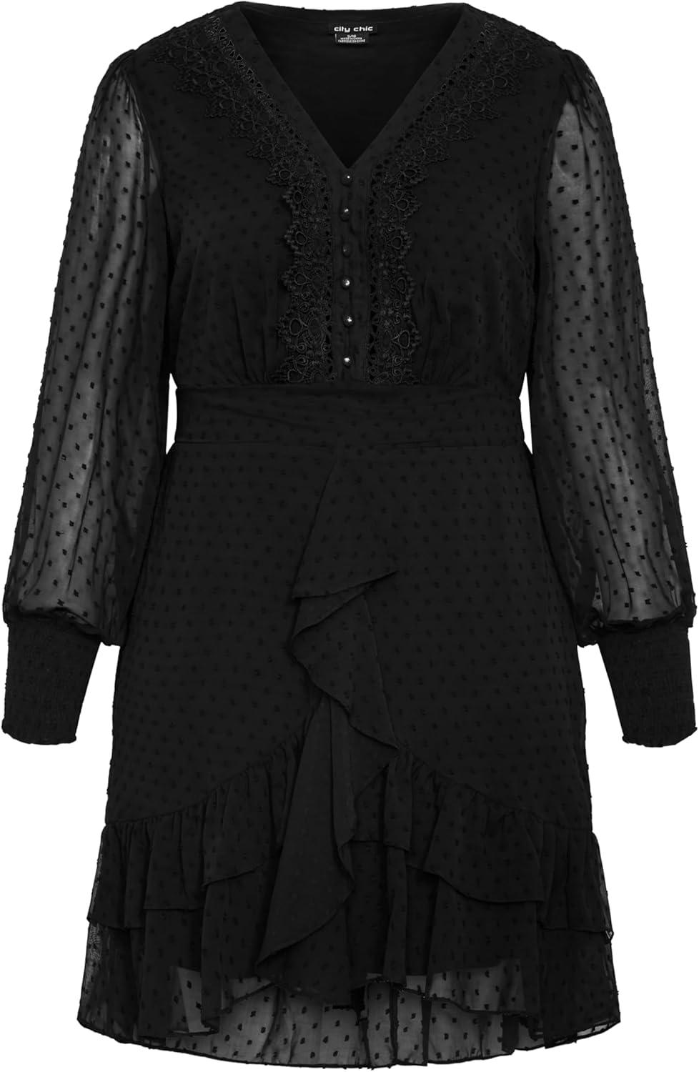 image:imageCity Chic Lea DressBlack