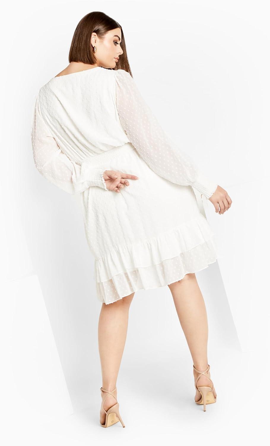 image:imageCity Chic Lea DressCream