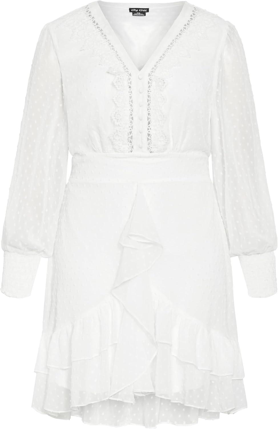 image:imageCity Chic Lea DressCream