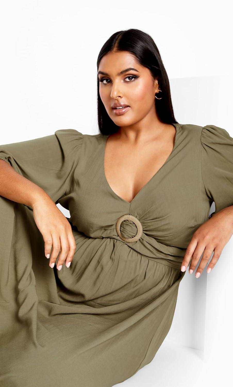 image:imageCity Chic Plus Size Dress Daydream Maxi Dress