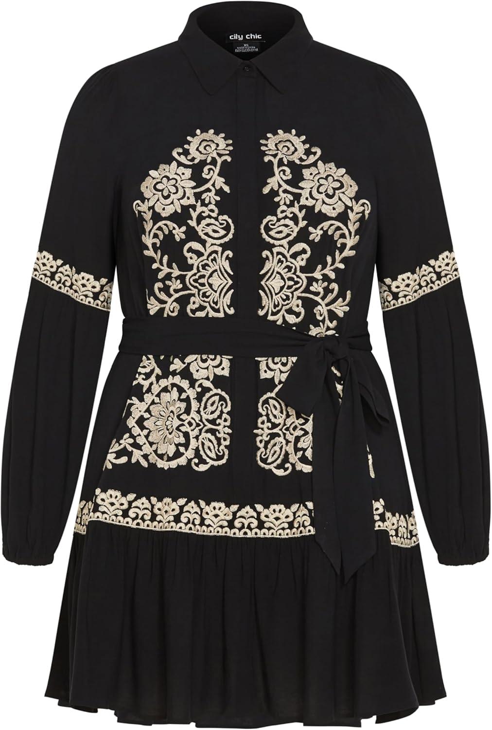 image:imageCity Chic Plus Size Dress MarlieBlack