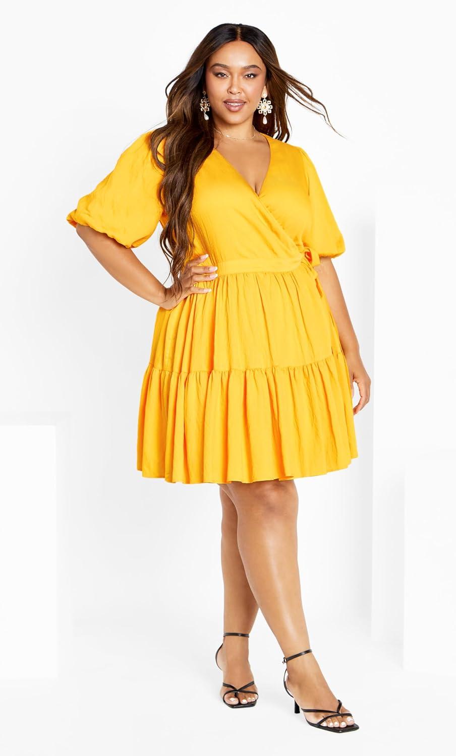 image:imageCity Chic Plus Size Dress Nikola DressSunshine