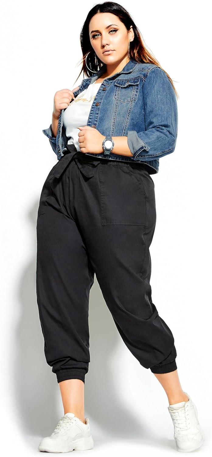image:imageCity Chic Plus Size Jacket Classic Denim JacketDenim Mid