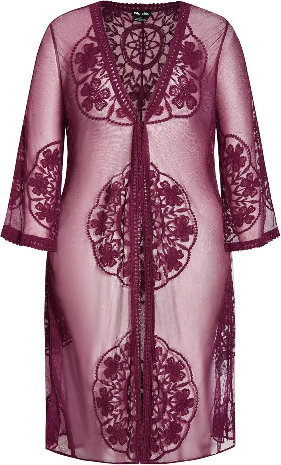 image:imageCity Chic Plus Size Jacket Lost Angel Jacket