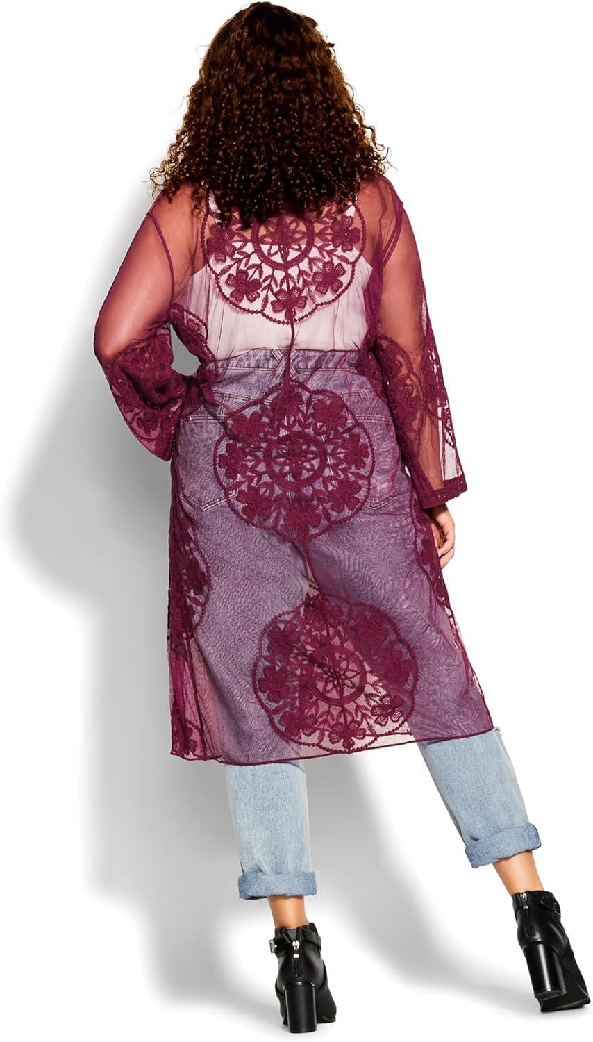 image:imageCity Chic Plus Size Jacket Lost Angel Jacket