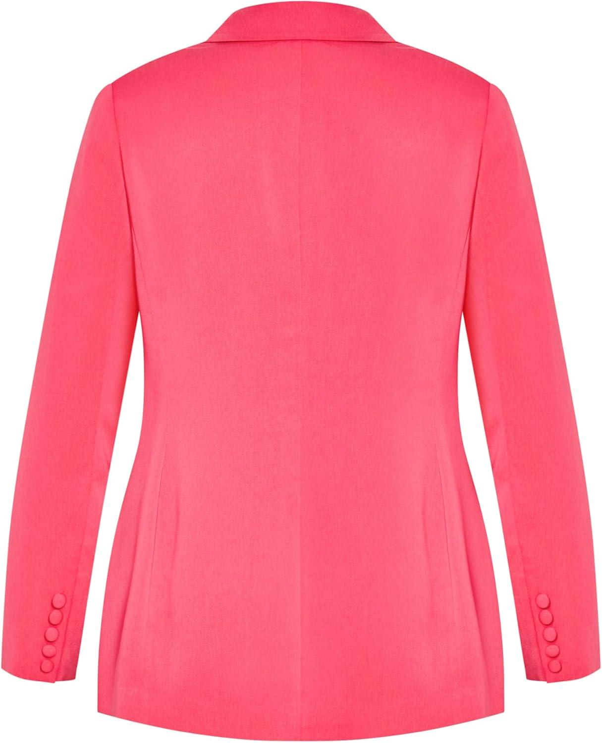 image:imageCity Chic Plus Size Lottie JacketVibrant Pink