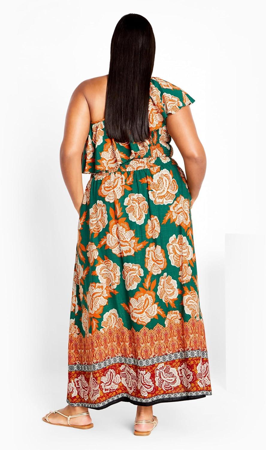 image:imageCity Chic Womens Apparel Womens Tully Border Skirt