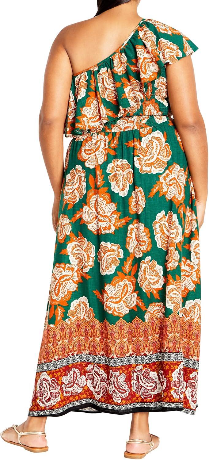 image:imageCity Chic Womens Apparel Womens Tully Border Skirt