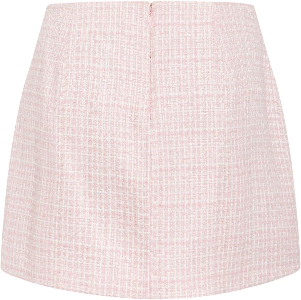 image:imageCity Chic Womens City Chic Plus Size Skirt MargotBlush Tweed