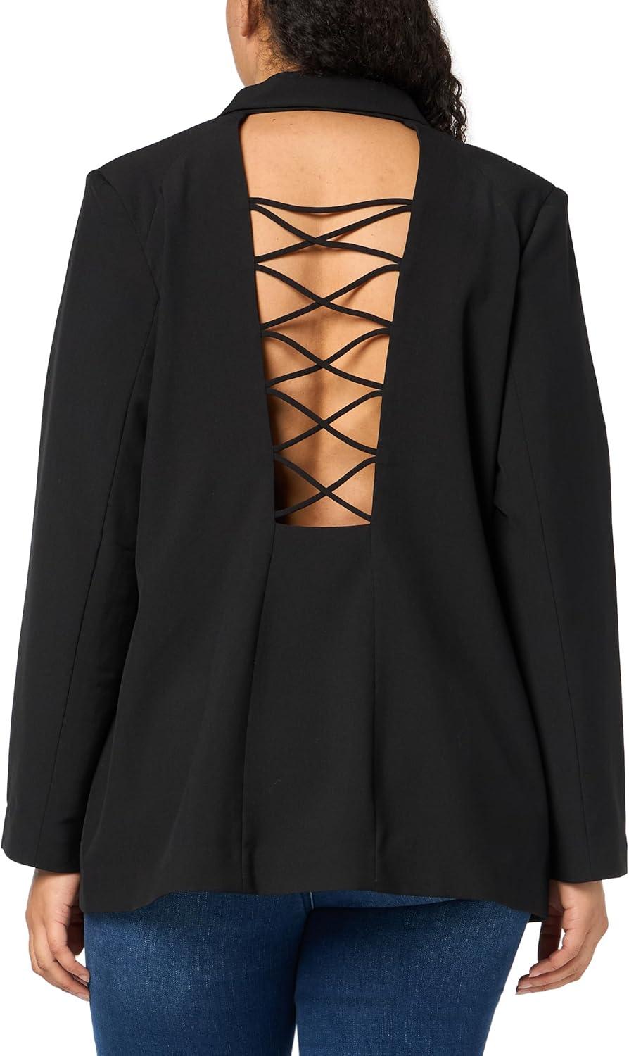image:imageCity Chic Womens Citychic Plus Size JKT JazminBlack