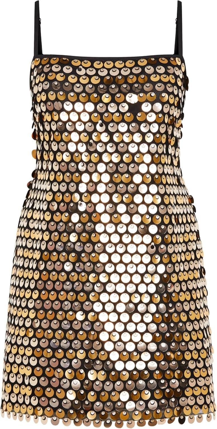image:imageCity Chic Womens Dress Mini DiscoGold
