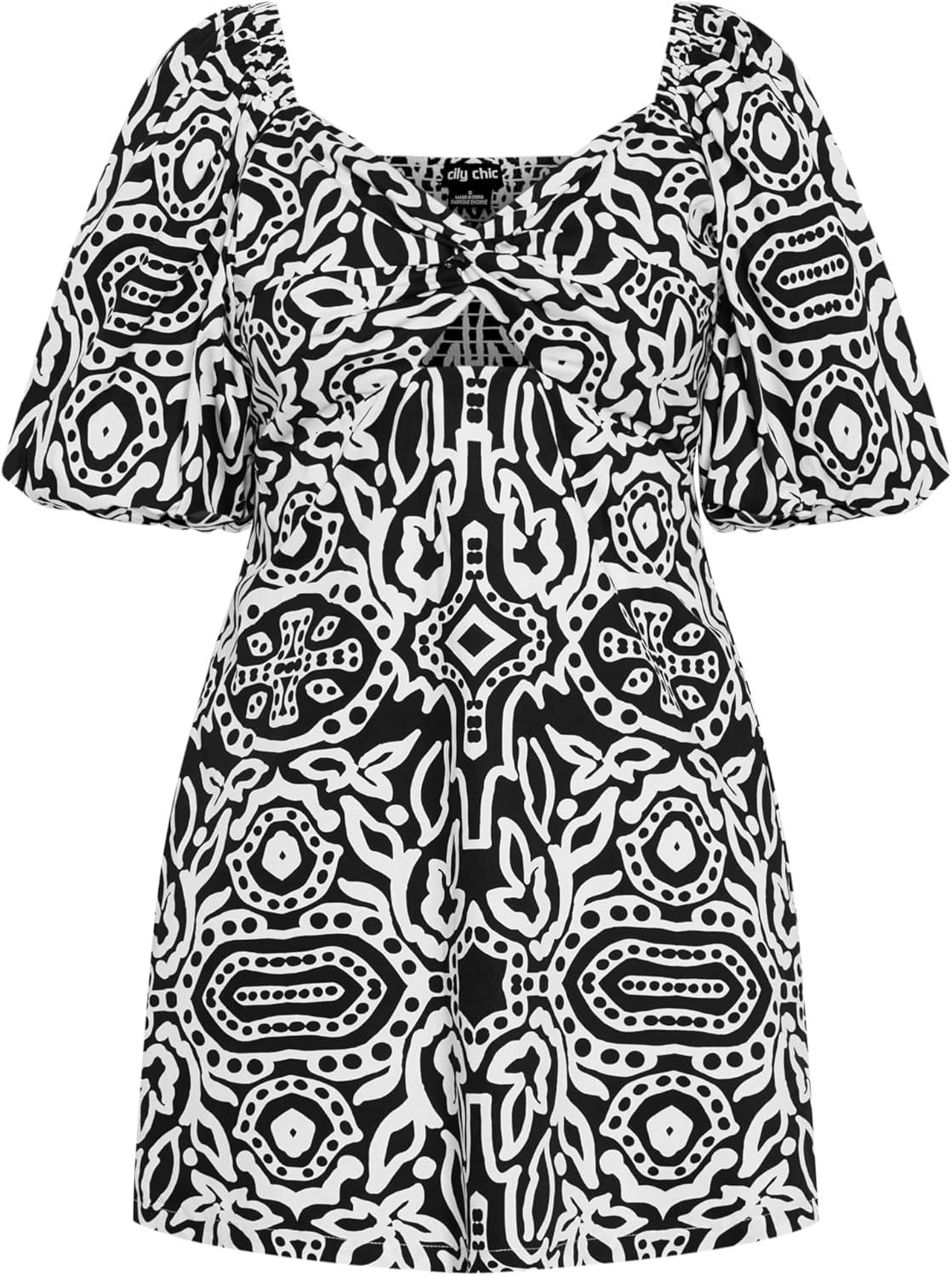 image:imageCity Chic Womens Dress AmariBlk Amari