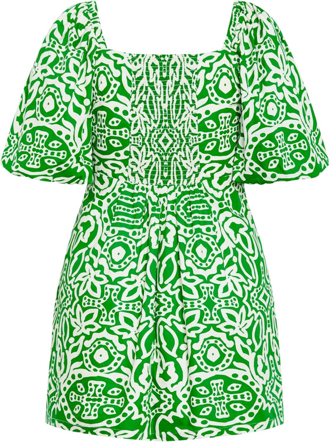 image:imageCity Chic Womens Dress AmariGreen Amari