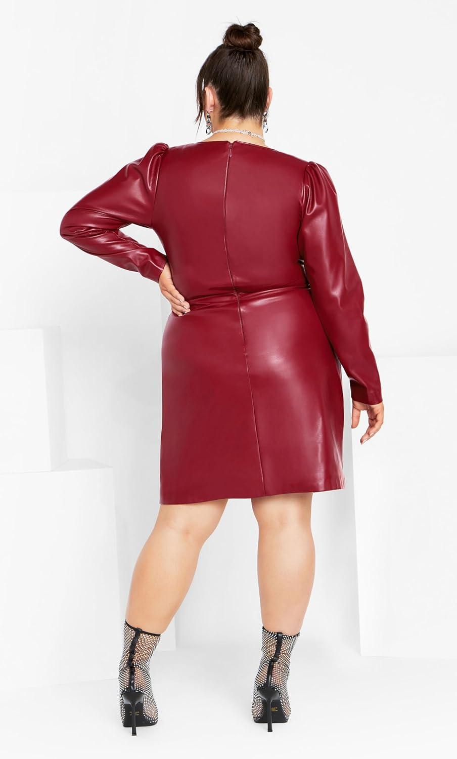 image:imageCity Chic Womens DressCindyTrue Red